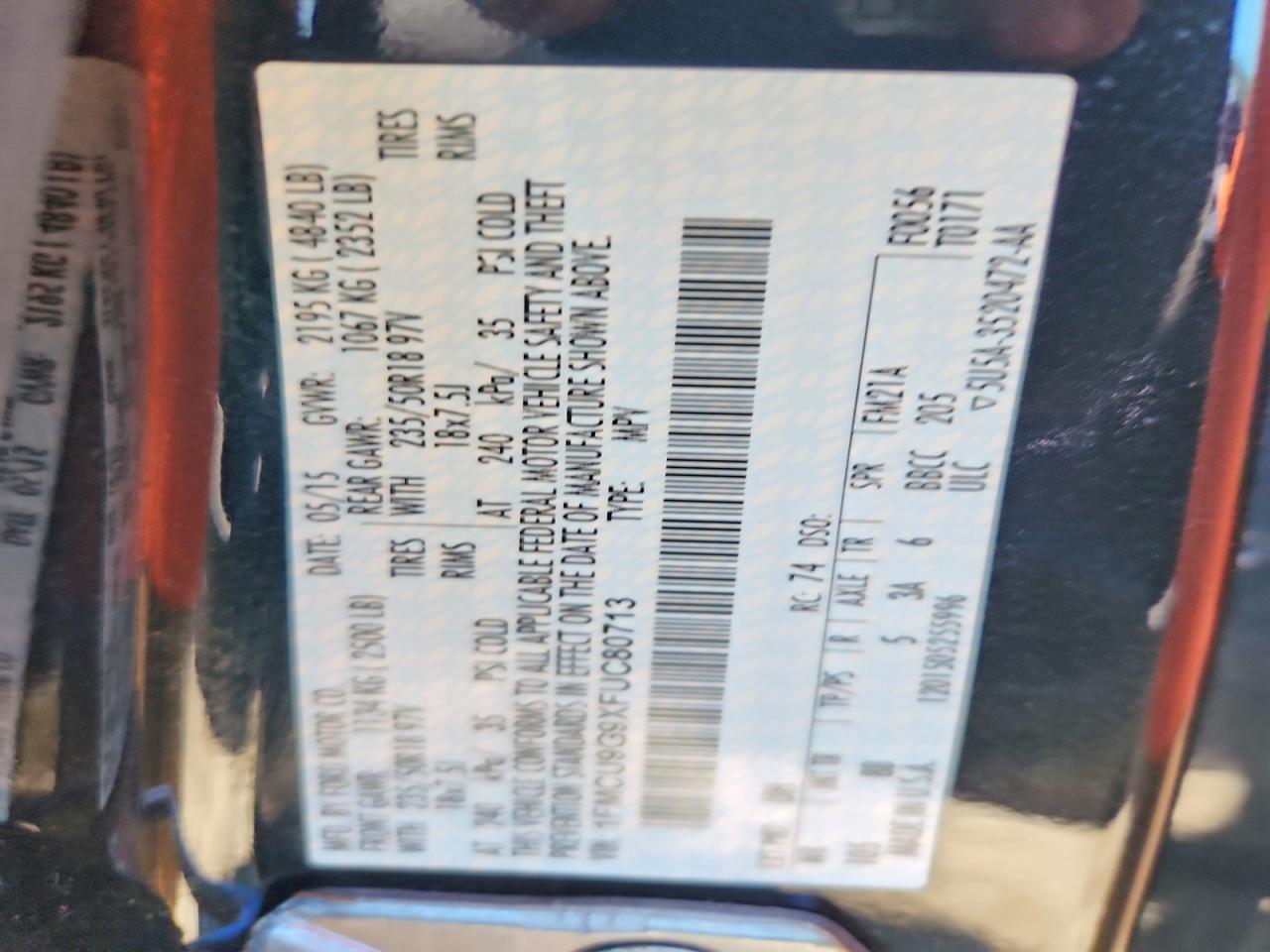 Ford Escape Se