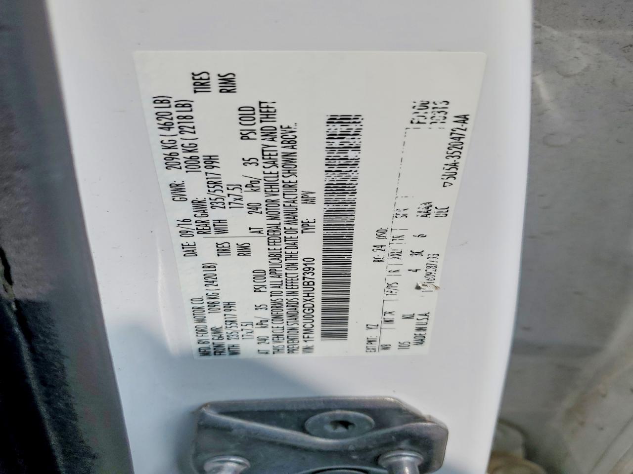 Ford Escape Se