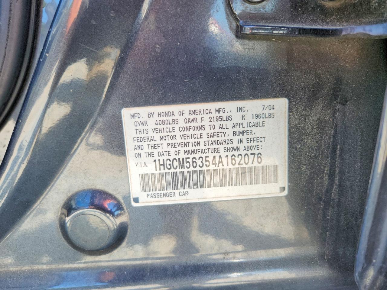 Honda Accord Lx