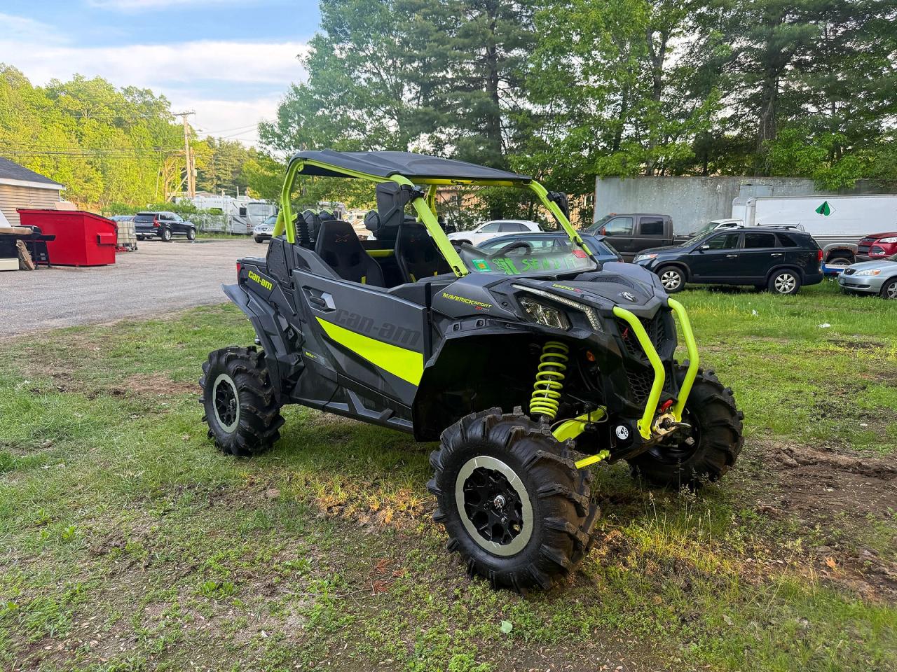 Salvage Can-Am Maverick Sport Image