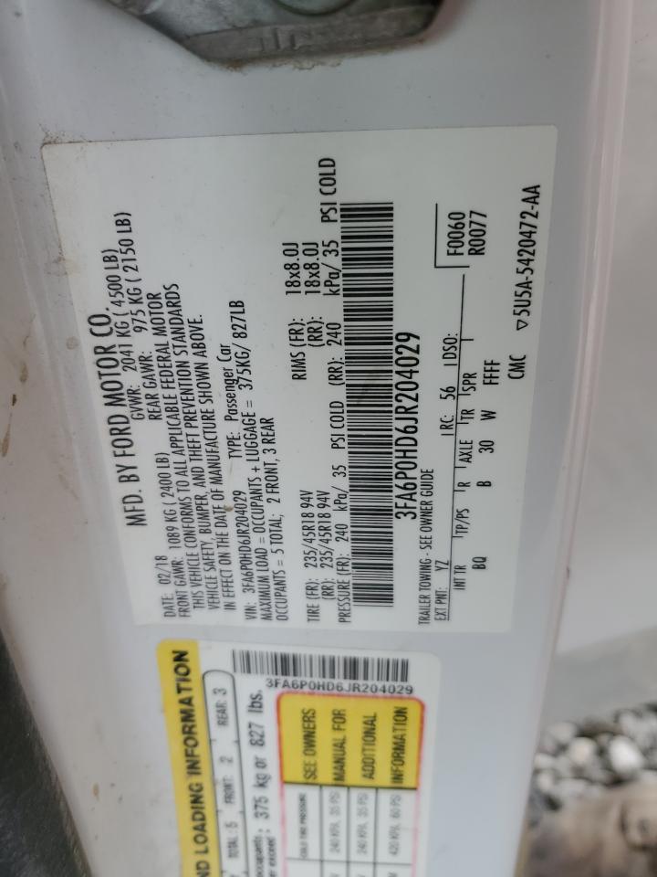 Ford Fusion Se