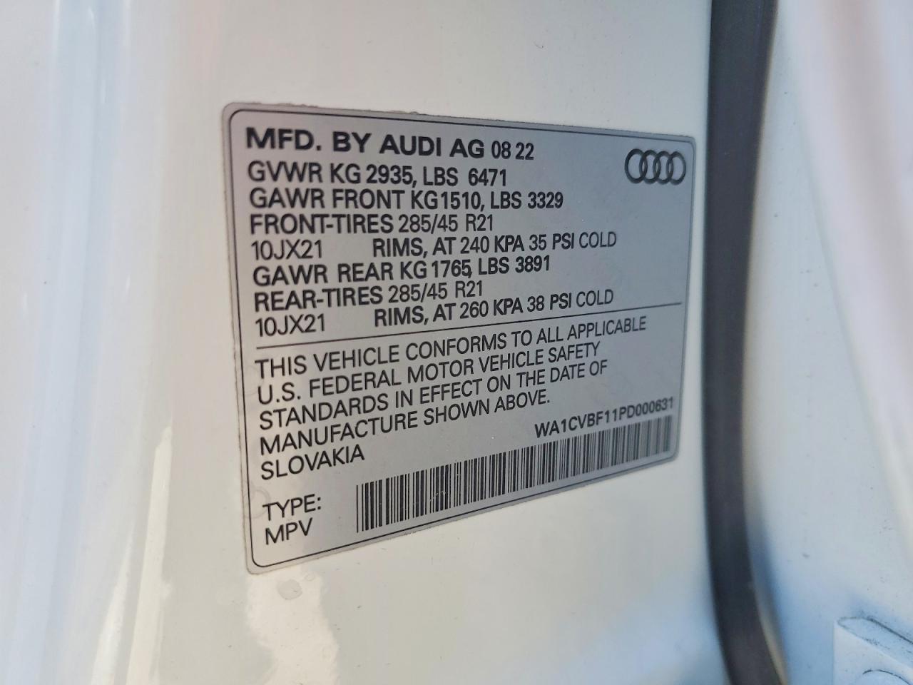 Audi Q8 Prestige