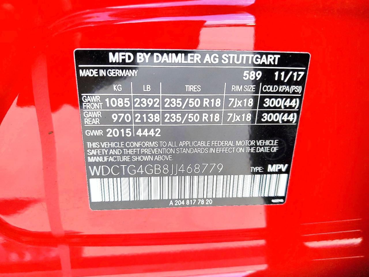 Mercedes-Benz GLA 250 4matic