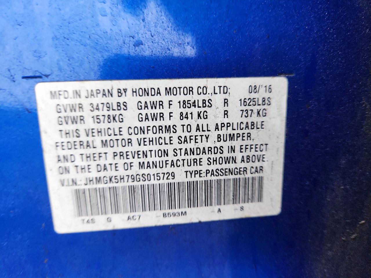 Honda Fit Ex