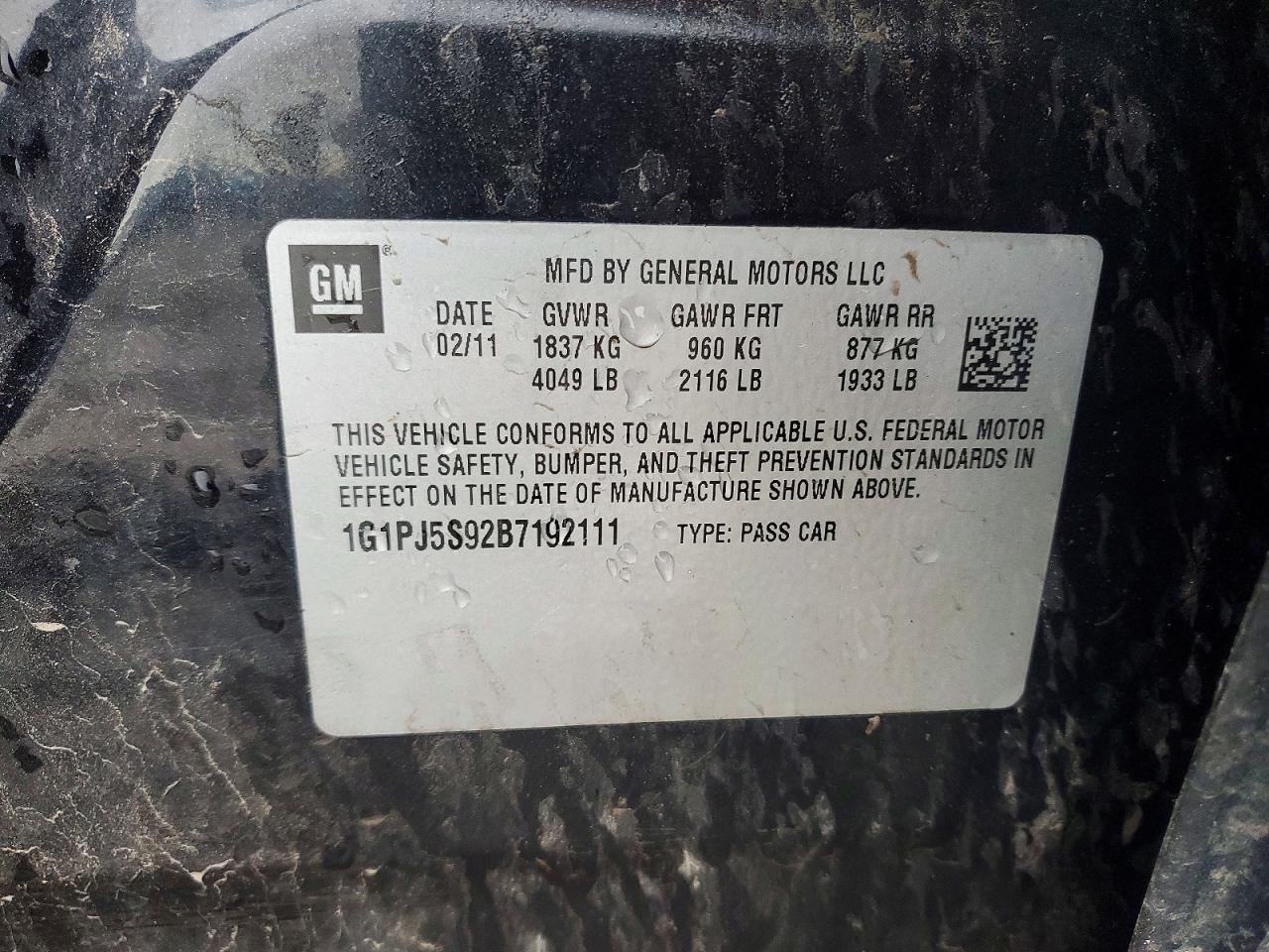 Chevrolet Cruze Eco