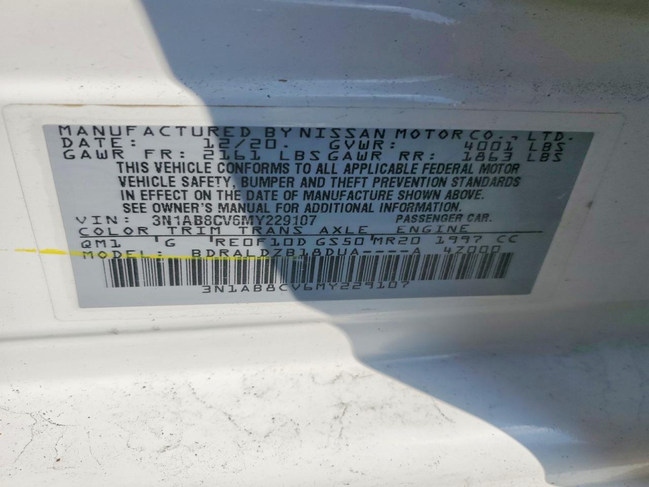 Nissan Sentra Sv