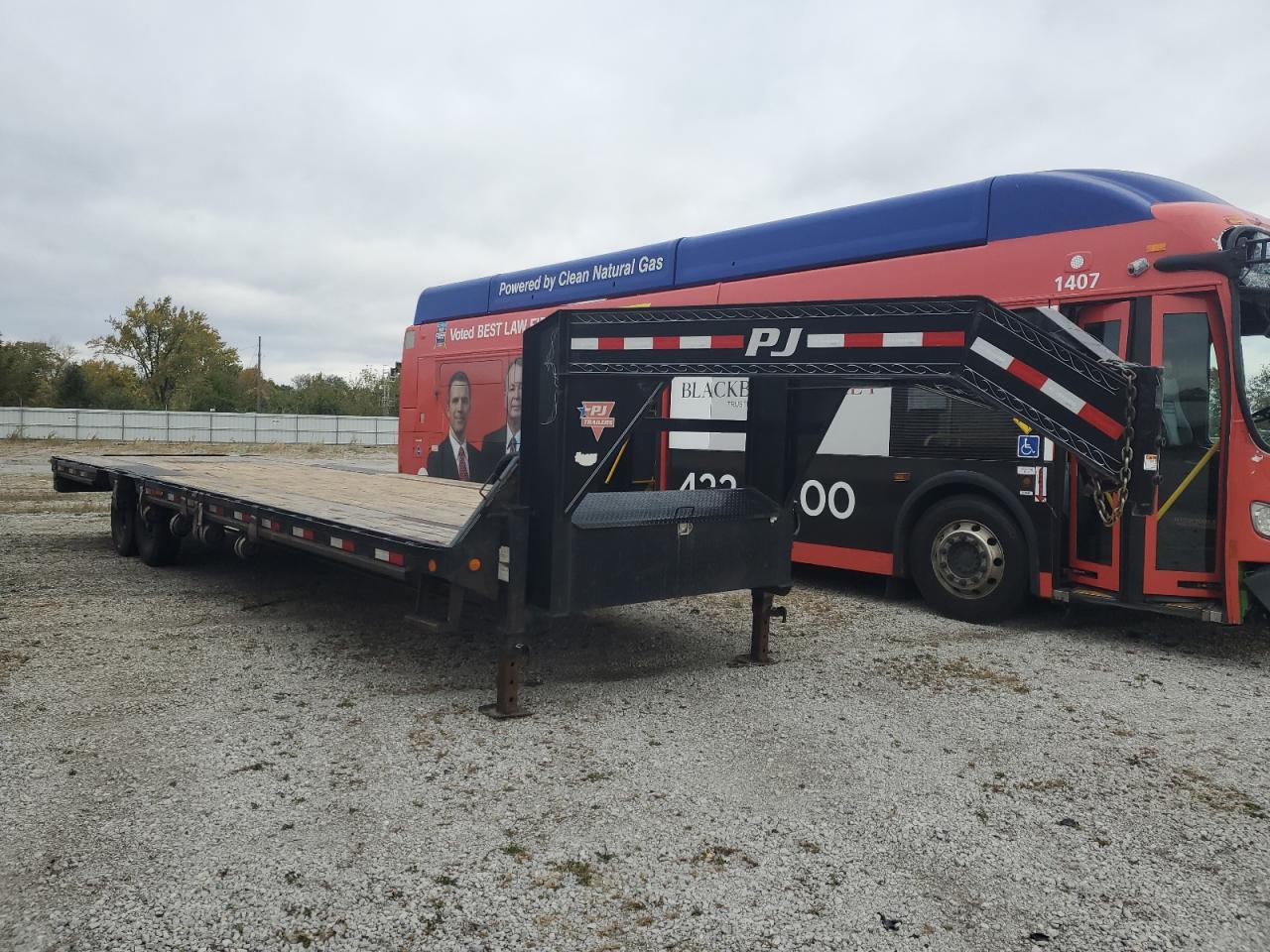 Salvage Pj Flatbed Tr Image