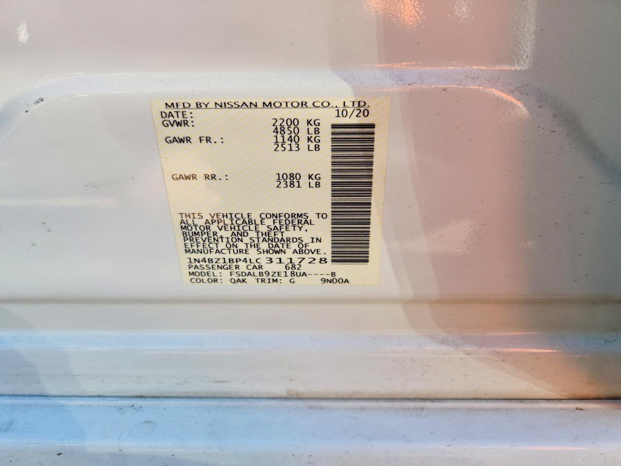 Nissan LEAF S Plus