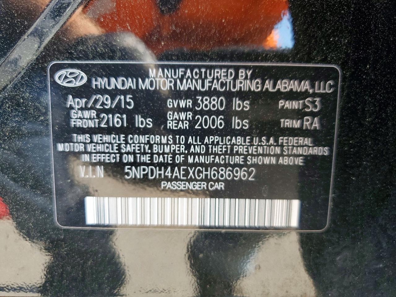 Hyundai ELANTRA Se