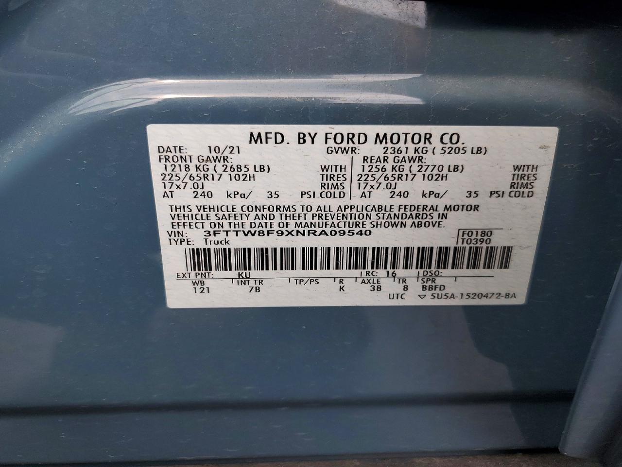 Ford Maverick Xl