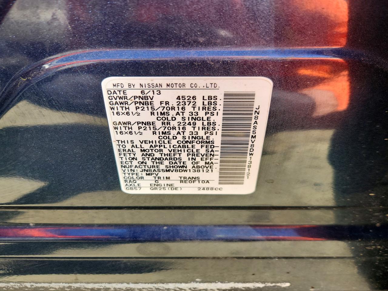 Nissan Rogue S