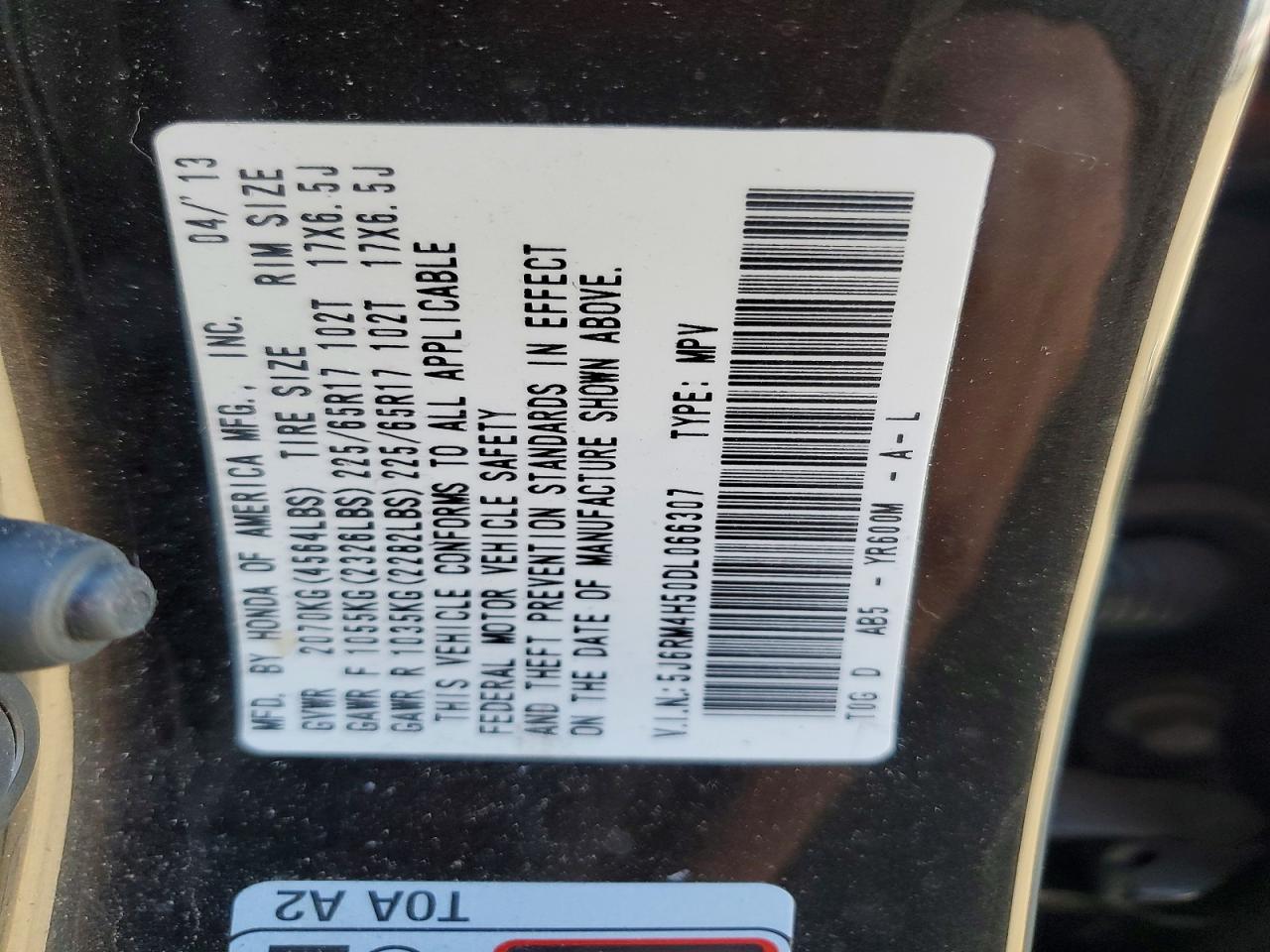 Honda Crv Ex