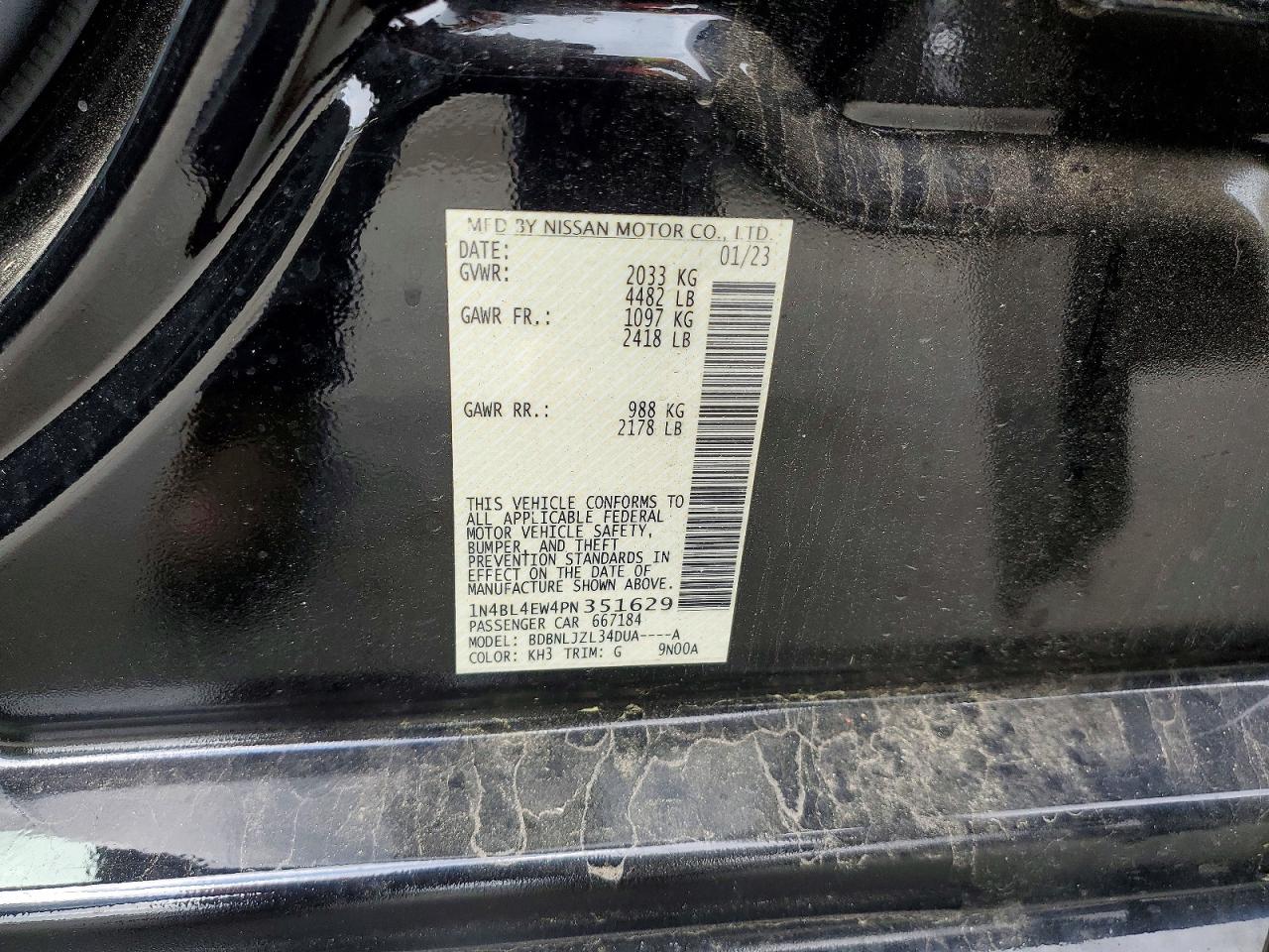 Nissan Altima Sl