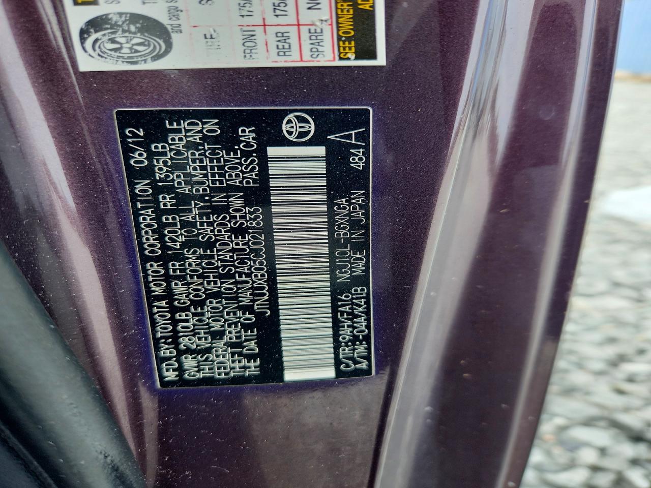 Scion iQ Base