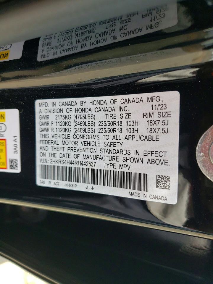 Honda Crv Ex