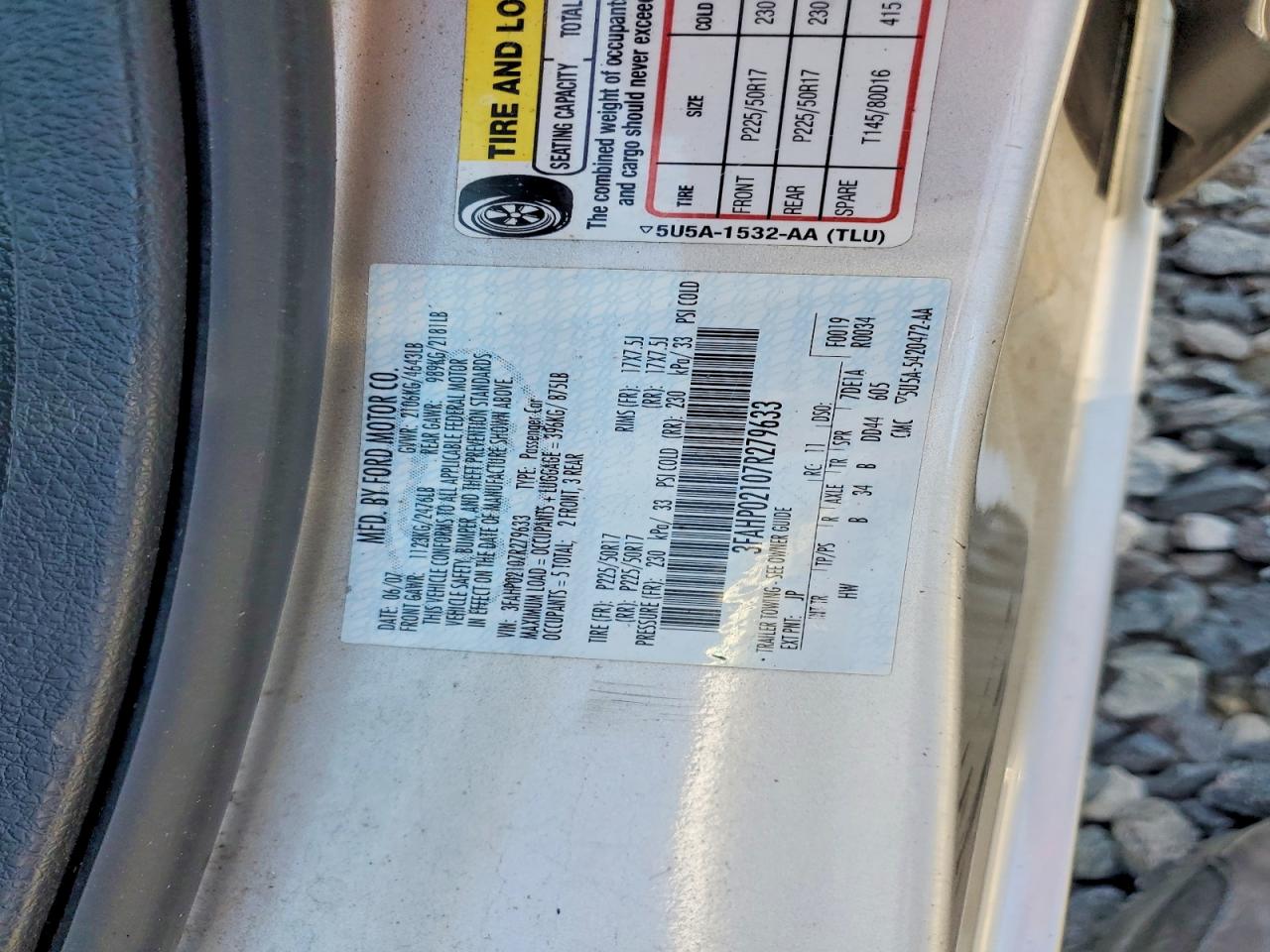 Ford Fusion Sel