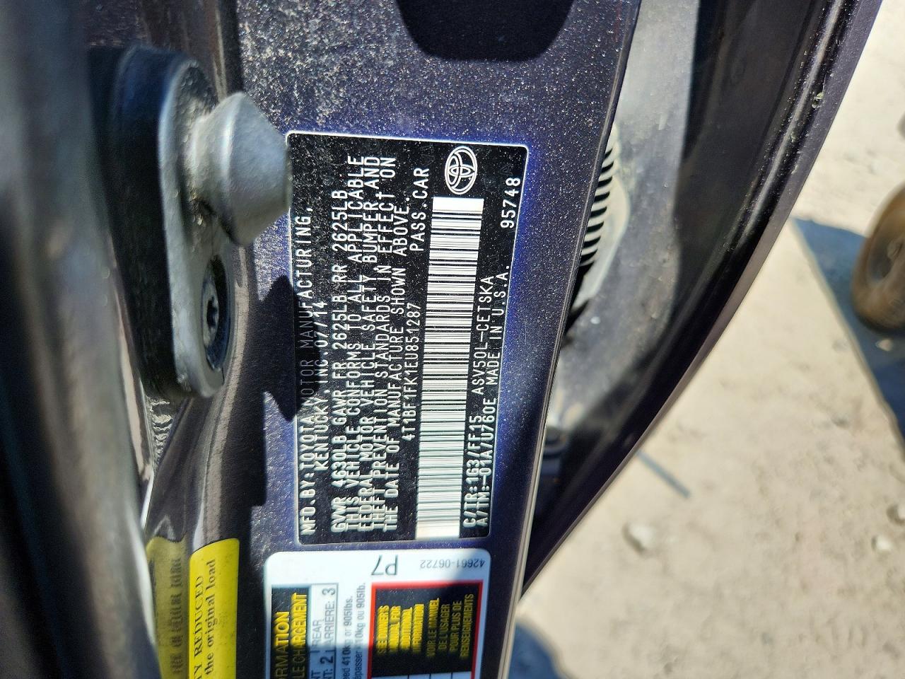 Toyota Camry Se