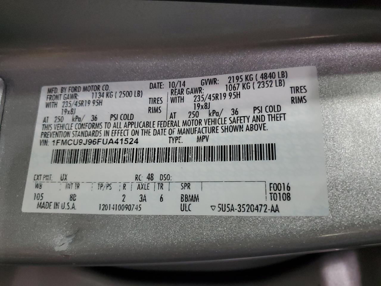 Ford Escape Titanium