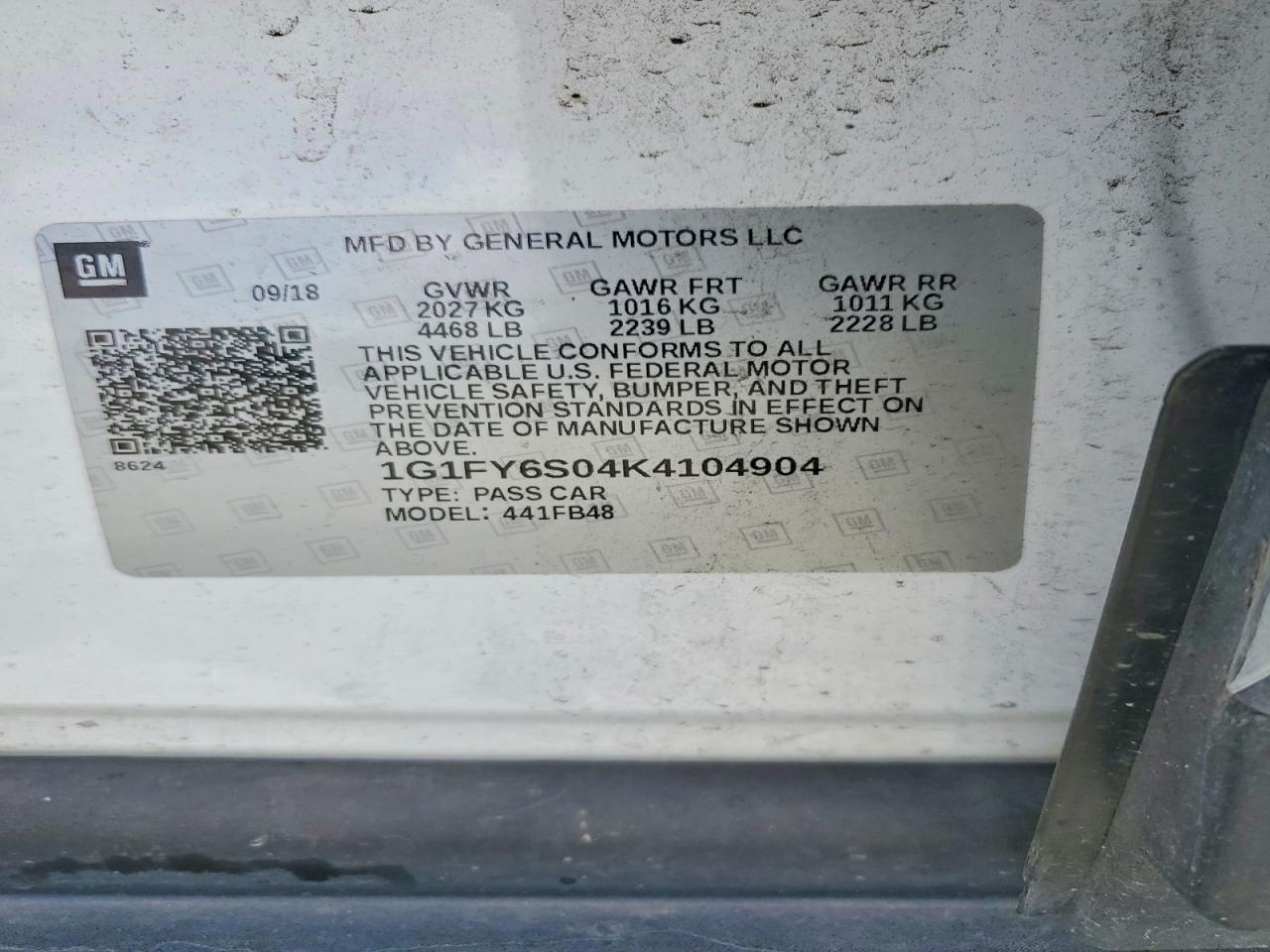 Chevrolet Bolt Lt