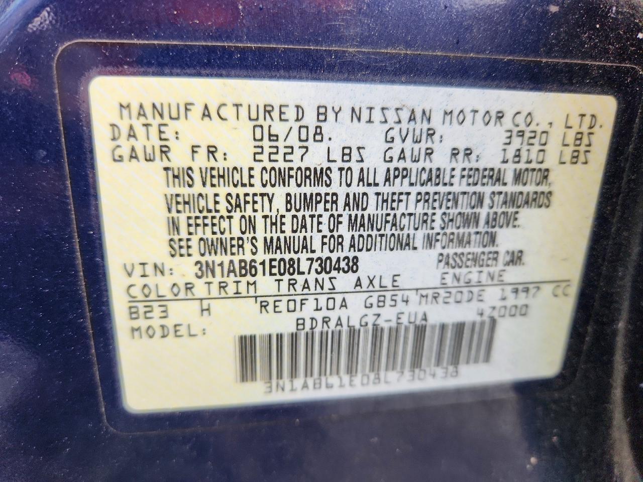 Nissan Sentra 2.0