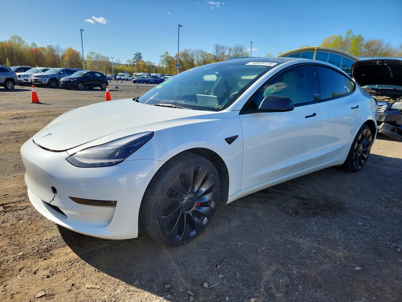 Salvage Tesla Model 3 Image
