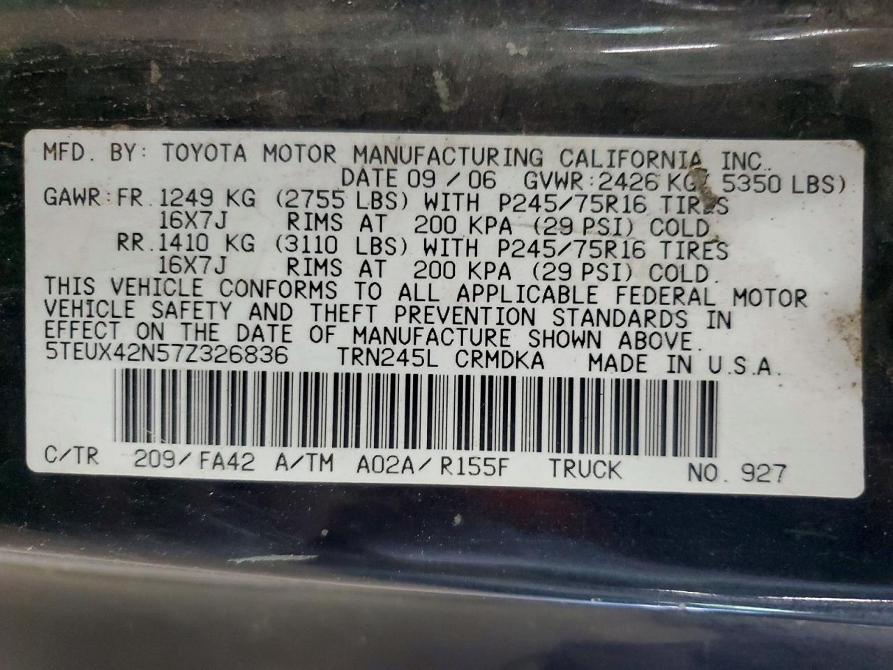Toyota Tacoma