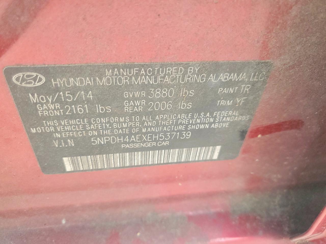 Hyundai ELANTRA Se