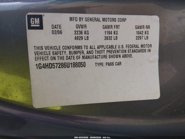 Buick Lucerne Cxl