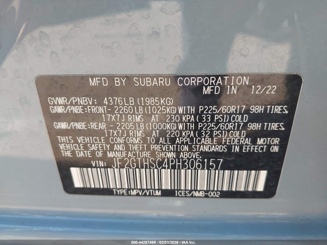 Subaru Crosstrek Sport