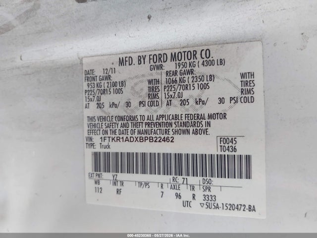 Ford Ranger Xl