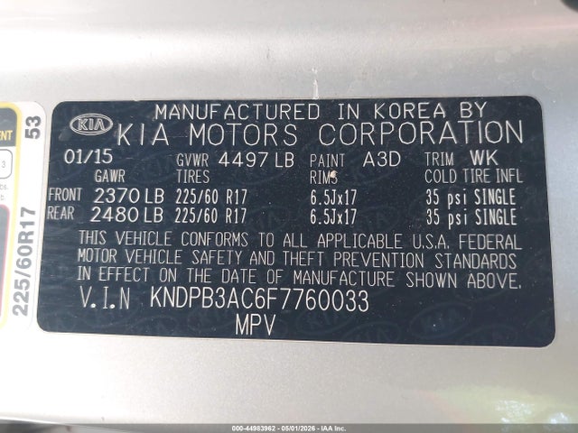 Kia Sportage Lx