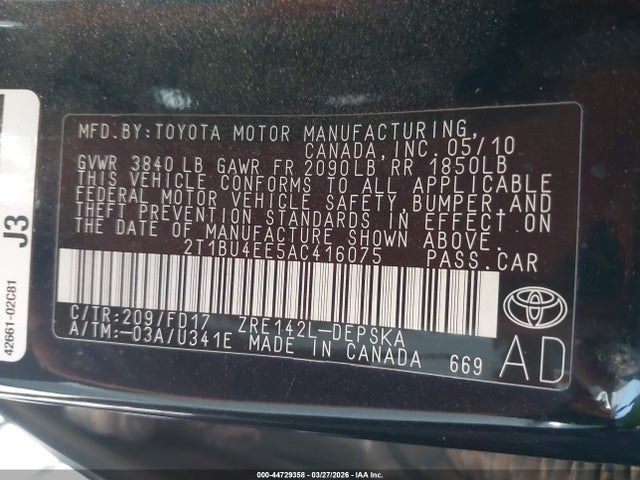Toyota Corolla S