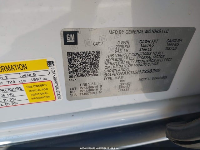 Buick Enclave Convenience