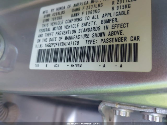 Honda Accord 2.4 Se