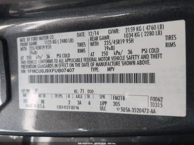 Ford Escape Titanium