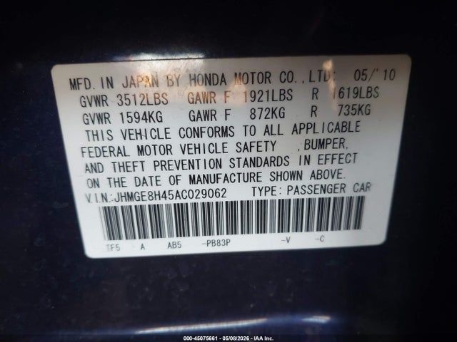 Honda Fit Sport