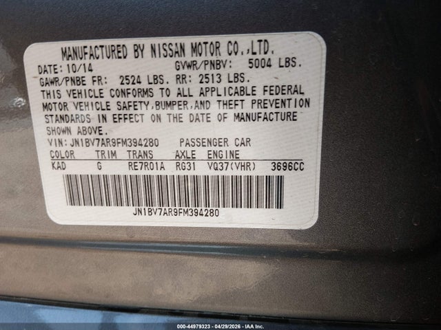 INFINITI Q50 Premium