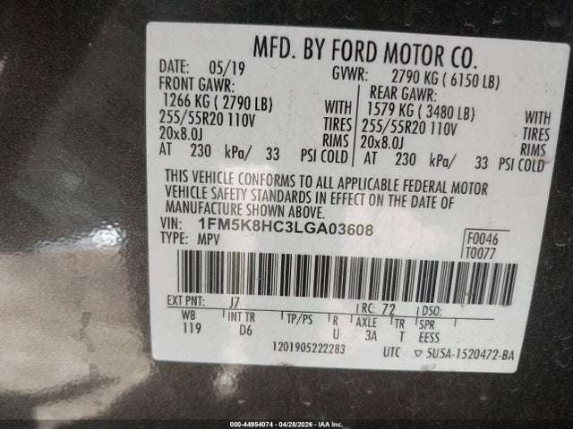Ford Explorer Platinum