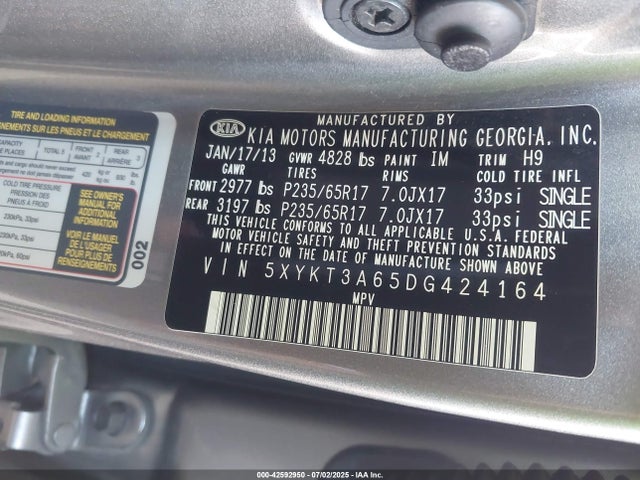 Kia Sorento Lx