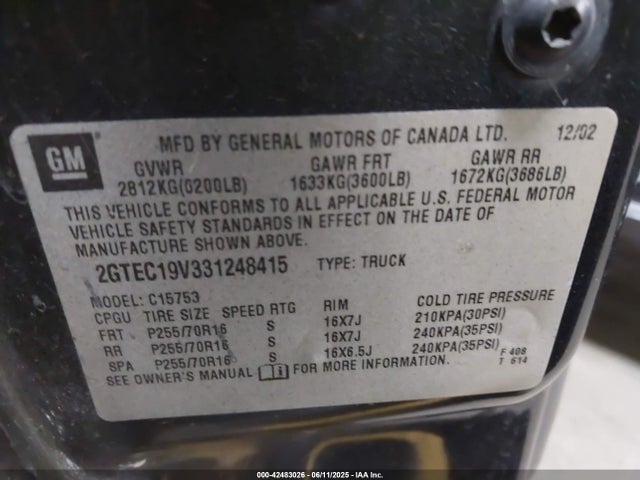 GMC Sierra 1500 Sle