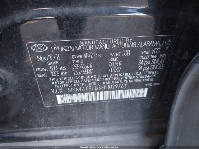Hyundai SANTA FE 2.4l