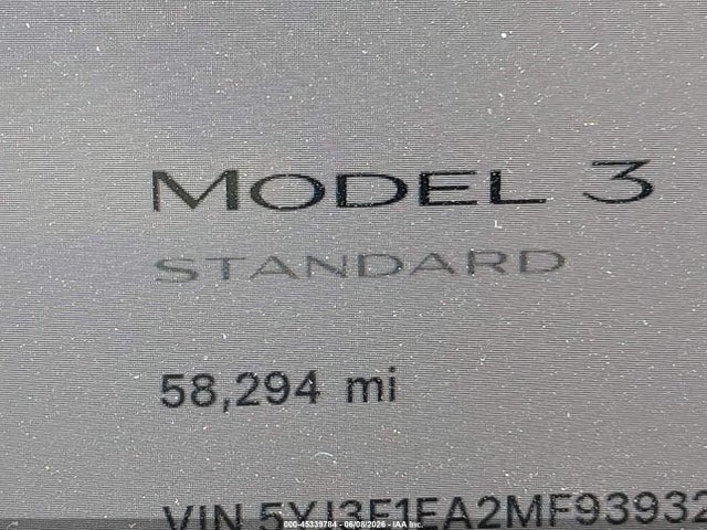 Tesla Model 3 Standard Range Plus Rear-wheel Drive