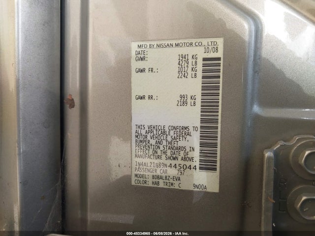 Nissan Altima 2.5 S