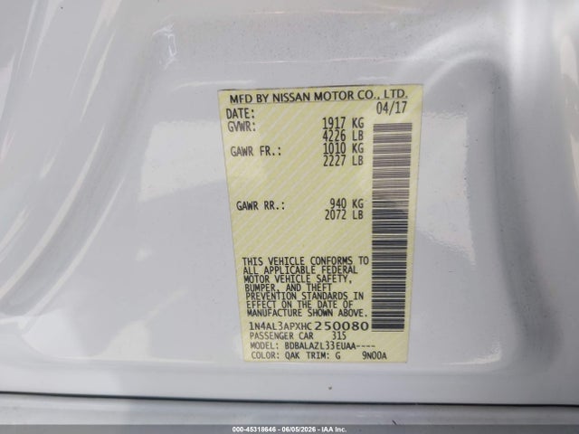 Nissan Altima 2.5