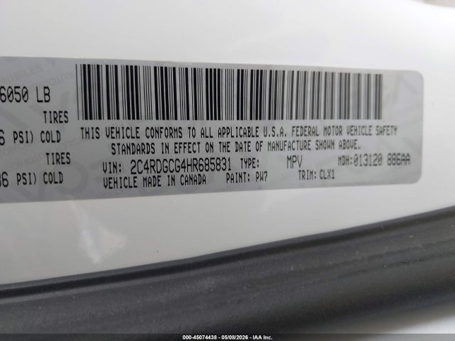 Dodge Grand Caravan Sxt