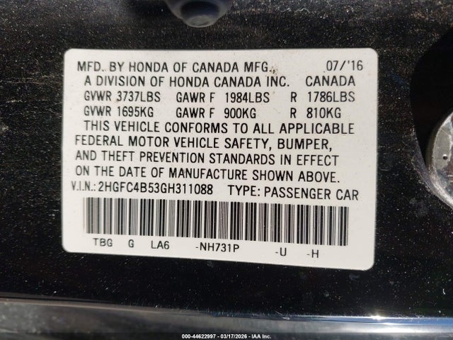 Honda Civic Lx