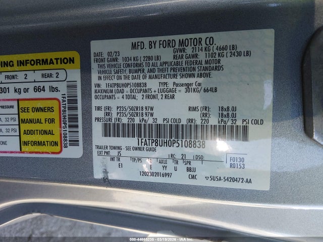 Ford Mustang Ecoboost Premium