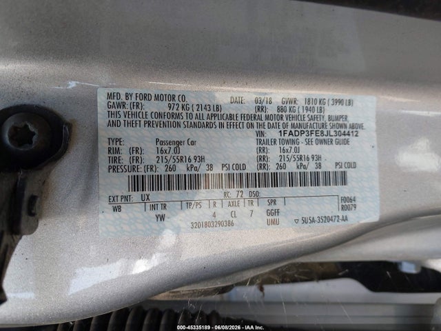 Ford Focus Se