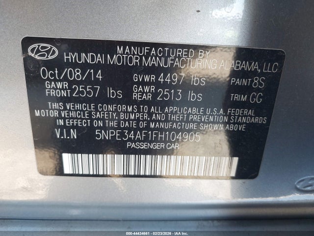 Hyundai SONATA Limited