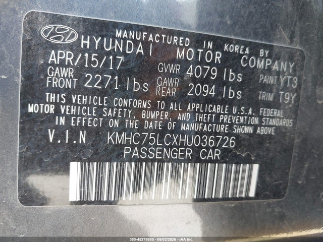 Hyundai Ioniq Sel